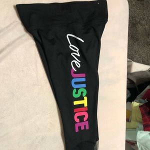 Justice active leggings